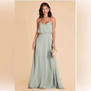 Gwennie- Birdy Grey dress Small Sage Green Used